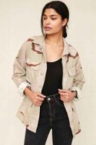 Urban Outfitters Urban Renewal Recycled Surplus Jacket,neutral,s