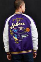 Starter X Uo Nba Los Angeles Lakers Souvenir Jacket