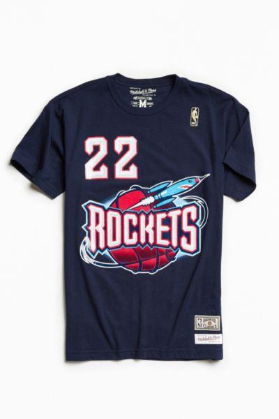 Mitchell & Ness Mitchell & Ness Houston Rockets Clyde Drexler Tee
