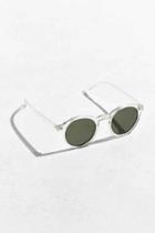 Urban Outfitters Plastic Round Sunglasses,clear,one Size