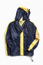 Urban Outfitters Vintage Vintage Tommy Hilfiger Navy + Yellow '90s Prep Sport Windbreaker Jacket
