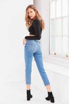 Urban Outfitters Bdg Axyl Mid-rise Straight-leg Jean - Blue,indigo,29