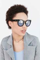 Urban Outfitters Quay Right Time Sunglasses,black,one Size