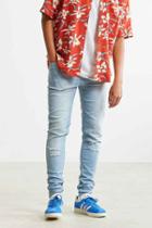 Urban Outfitters Cheap Monday Ripped Blue Super Skinny Jean,vintage Denim Light,28/29