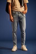 Urban Outfitters Bdg Destructed Light Stonewash Skinny Jean