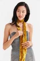 Urban Outfitters Crushed Velvet Skinny Scarf