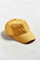 Urban Outfitters Uo Curved Brim Baseball Hat,mustard,one Size