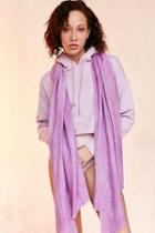 Urban Outfitters Soft Acid Wash Blanket Scarf,blush,one Size