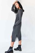 Urban Outfitters Bdg Mia Maxi Cardigan,grey,s