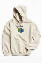 Urban Outfitters N64 Hoodie Sweatshirt,taupe,m