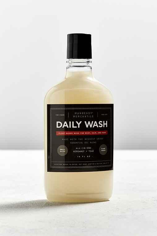 Urban Outfitters Manready Mercantile All-in-one Daily Body Wash,bergamont Teak,one Size