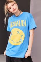 Urban Outfitters Nirvana Smiley Tee