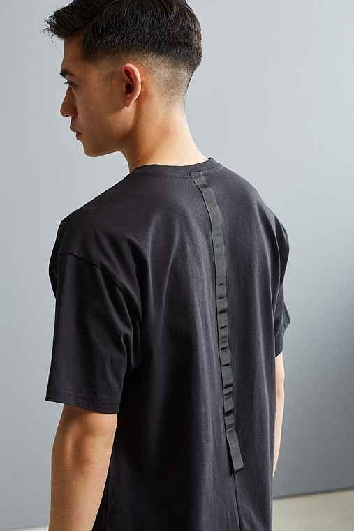 Urban Outfitters Uo Ricardo Taped Tee,black,m