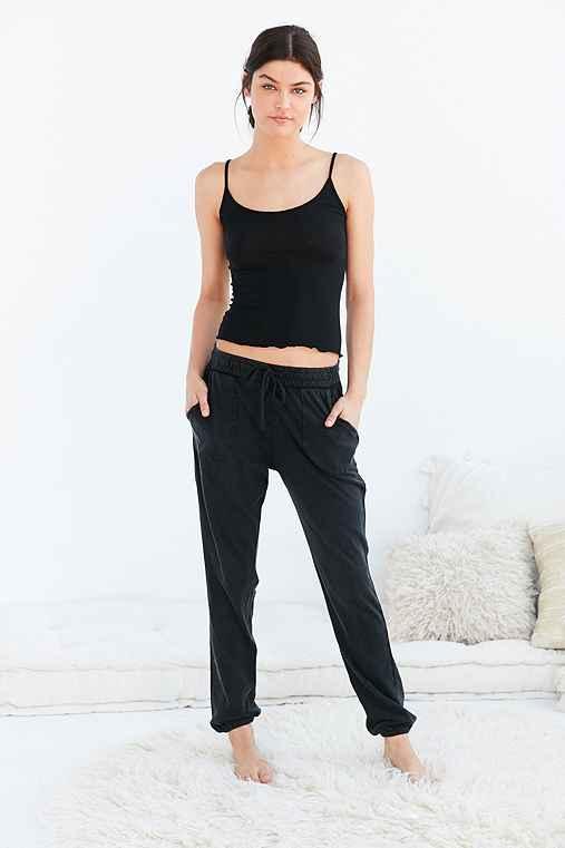 Urban Outfitters Out From Under Jersey Jogger Pant,black,m