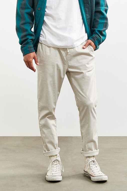 Urban Outfitters Katin Stand Elastic Waist Pant,light Grey,s