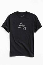 Urban Outfitters Illegal Civilization Triangle Tee,black,l