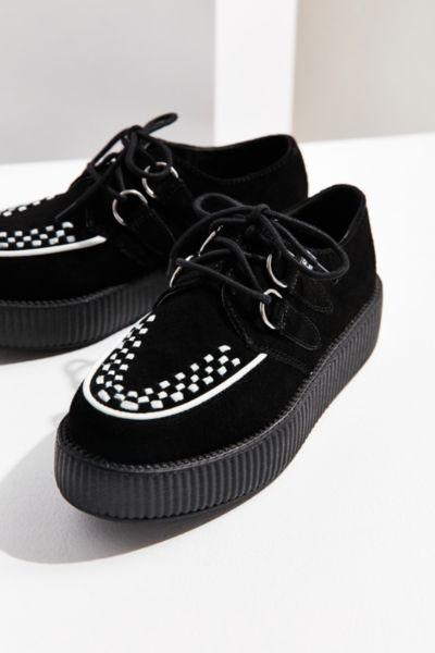 Urban Outfitters T.u.k. Two Tone Suede Creeper Shoe