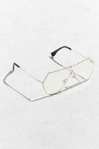 Urban Outfitters Roial Terelli Readers,gold,one Size