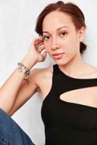 Urban Outfitters We Who Prey Vision Quest Bracelet,silver,one Size