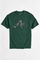 Urban Outfitters Division Of Labor Rose Tee,dark Green,l