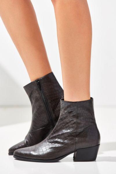 Urban Outfitters Vagabond Embossed Mandy Ankle Boot