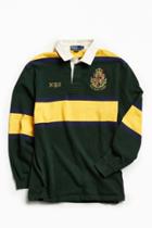 Urban Outfitters Vintage Vintage Polo By Ralph Lauren Green + Yellow Rugby Shirt