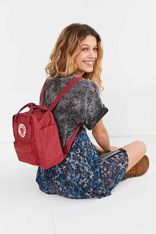 Urban Outfitters Fjallraven Kanken Mini Backpack,red,one Size