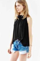 Urban Outfitters Ecote Dance The Night Away Tank Top,black,m