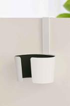 Urban Outfitters Over-the-cabinet Hair Dryer Caddy,white,one Size