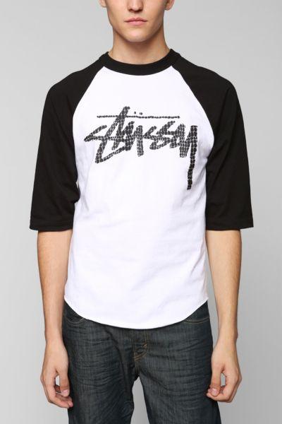 Stussy Croc Raglan Tee