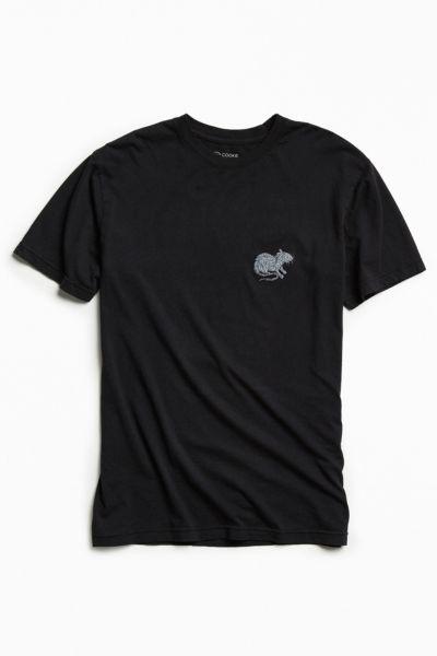 Urban Outfitters Embroidered Rat Tee