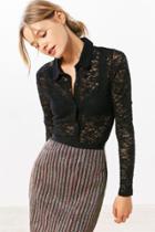 Cooperative Astarte Lace Button-down Shirt