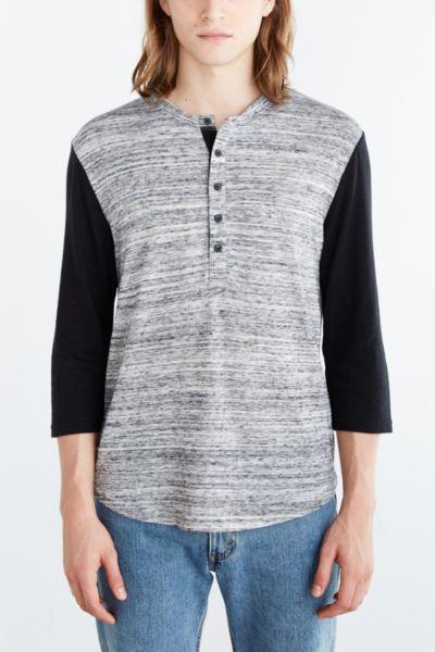 Alternative Space-dyed Henley Tee