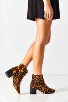 Urban Outfitters Thelma Leopard Print Ankle Boot