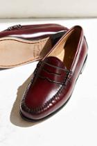 Urban Outfitters Bass Weejun Whitney Loafer,maroon,6