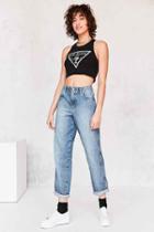 Urban Outfitters Guess Isabelle High-rise Straight-leg Jean,indigo,27