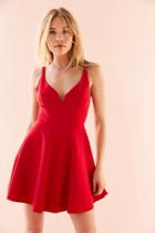 Kimchi Blue Heart Of The Ocean Sweetheart Mini Dress