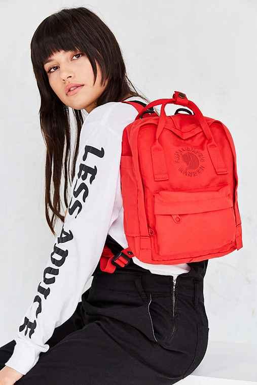 Urban Outfitters Fjallraven Re-kanken Mini Backpack,red,one Size