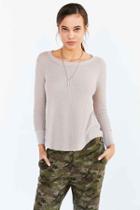 Urban Outfitters Project Social T Ivy Thermal Tee,lavender,m
