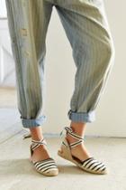 Urban Outfitters Soludos Classic Canvas Stripe Espadrille Sandal