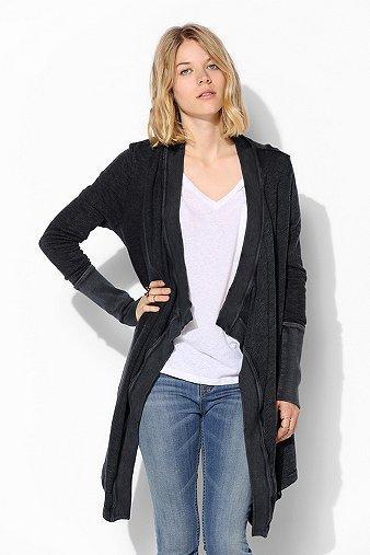 Ecote Drapey Acid Wash Cardigan