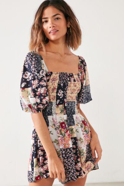 Kimchi Blue Patsy Smocked Romper