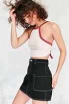 Urban Outfitters Bdg Game On Tie-back Tank Top,pink,xs