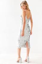 Dress The Population Nina Sequin Bodycon Midi Slip Dress