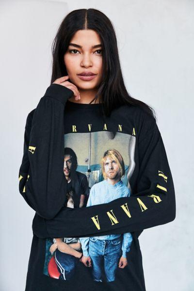 Urban Outfitters Nirvana Long-sleeve Tee