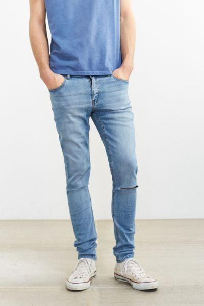 Cheap Monday Tight Stonewash Destroyed Skinny Jean