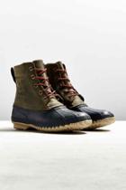 Urban Outfitters Sorel Waterproof Duck Boot,olive,10.5
