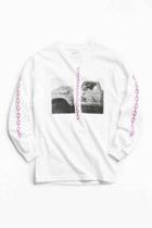 Urban Outfitters Uo Artist Editions William Keihn Sft Limits Long Sleeve Tee,white,m