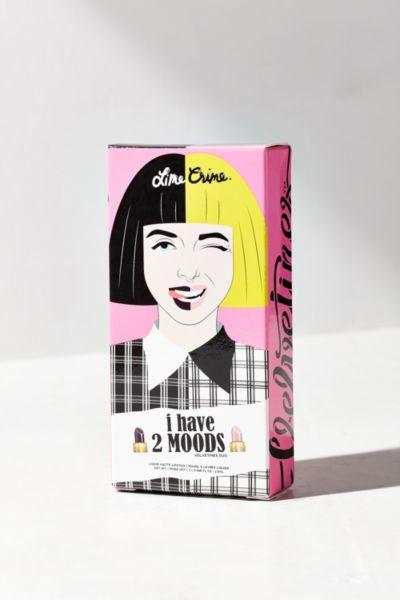 Urban Outfitters Lime Crime I Have 2 Moods Velvetine Liquid Matte Lipstick Duo