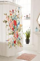 Urban Outfitters Romantic Floral Scarf Shower Curtain